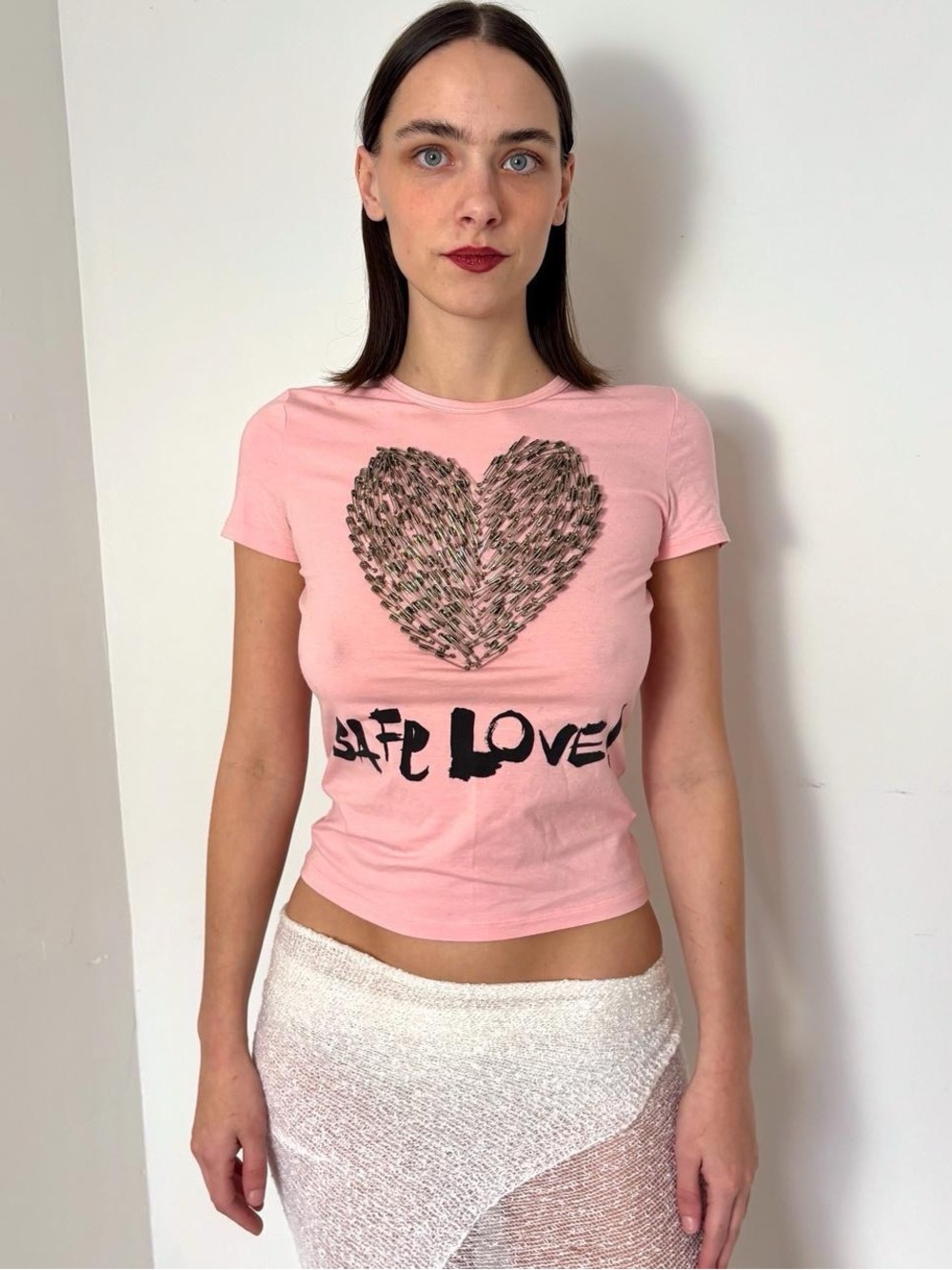S/S 2001 Moschino “Safe Love” runway top - Picture 8 of 8